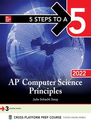 cover image of 5 Steps to a 5: AP Computer Science Principles 2022